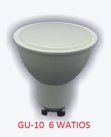 LAMPARA LED GU-10 6 WATIOS 6000 K