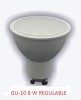 LAMPARA LED GU-10 8 WATIOS 6000 K REGULABLE